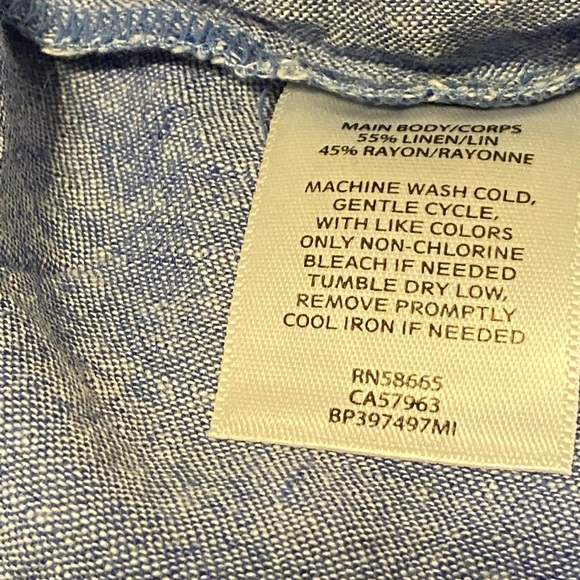 BP, camisole button tank - Picture 3 of 4